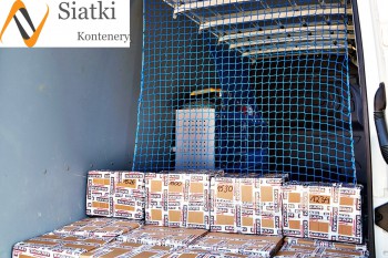 Kontenery - Trwała siatka sznurkowa - Produkcja siatki